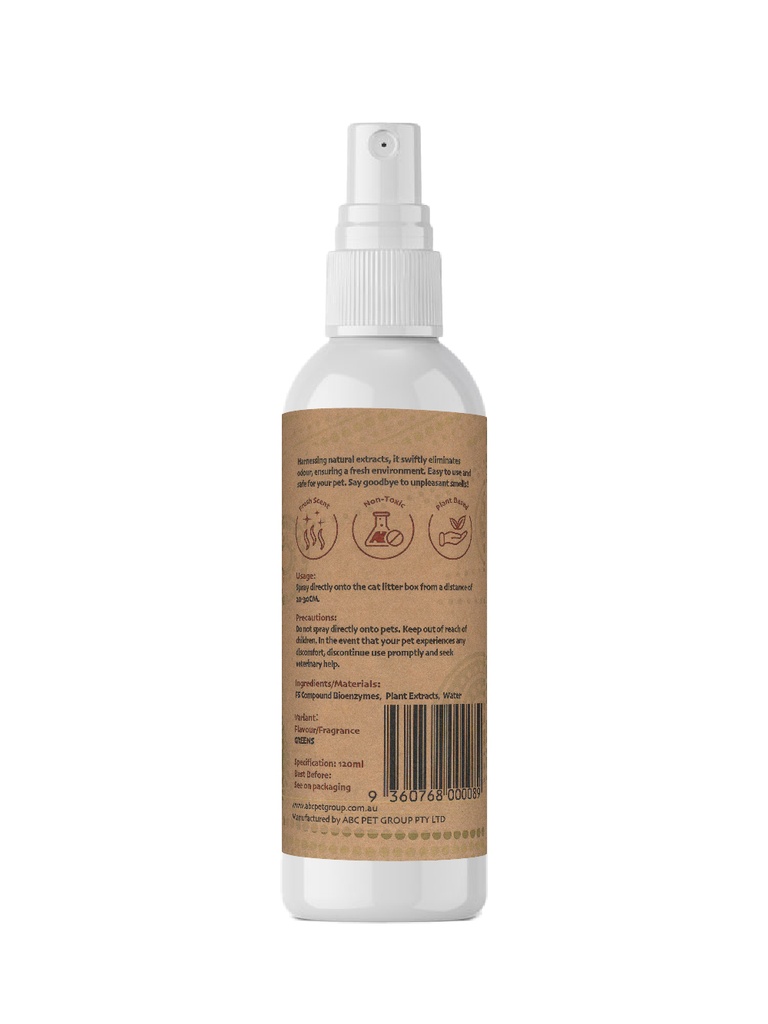Goomaroo Cat Litter Deodorising Spray 120ml