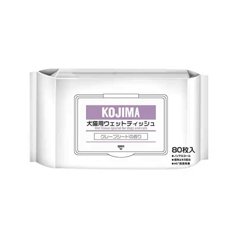 Kojima Pet Wipes Fruit 80pcs