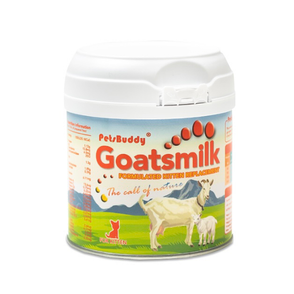 PetsBuddy Goatmilk Formulated Kitten Replacement 210g