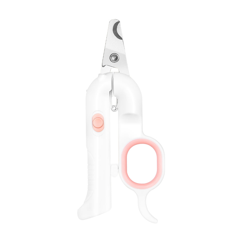 Petpure T10 Pet Nail Clipper (with LED)-Pink