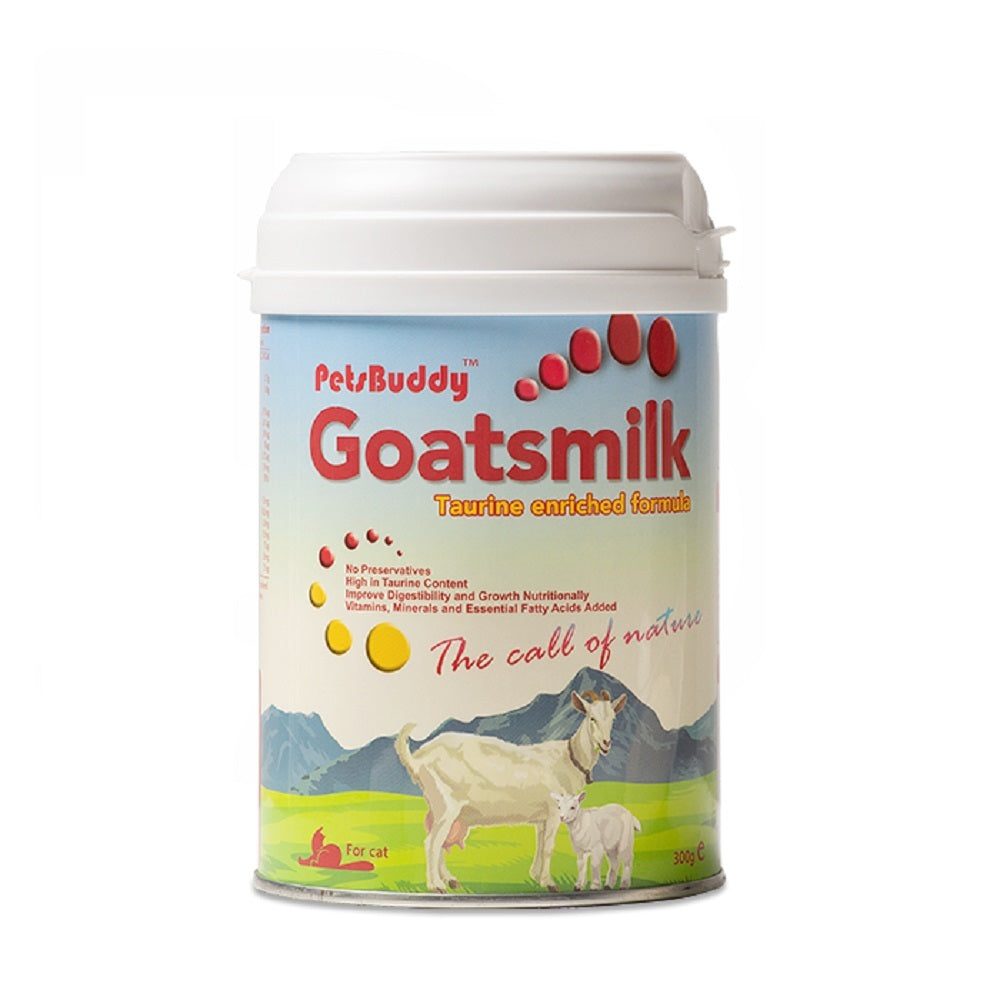 PetsBuddy Goatmilk Taurine Enriched Formula For Cats 300g