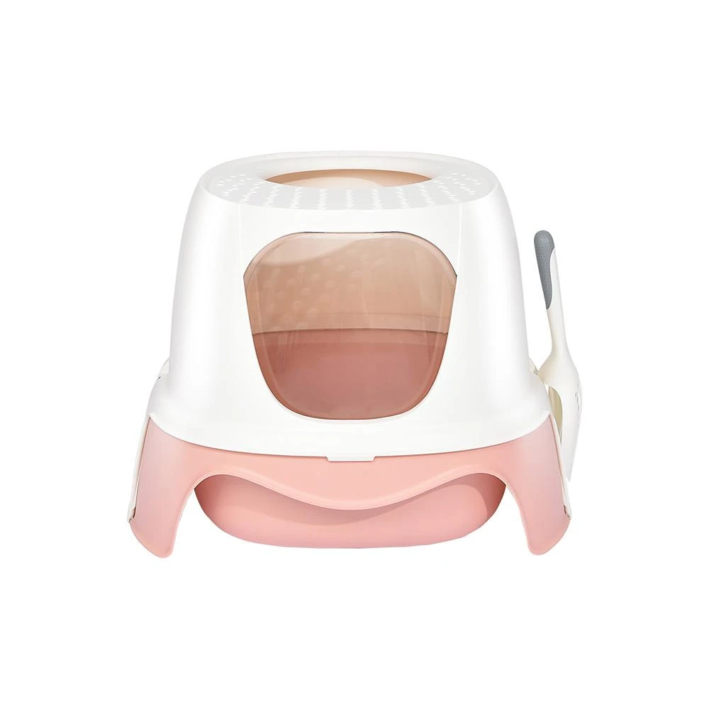 Petpure Pakeway  Series Rocket Cat Litter Box-Peach