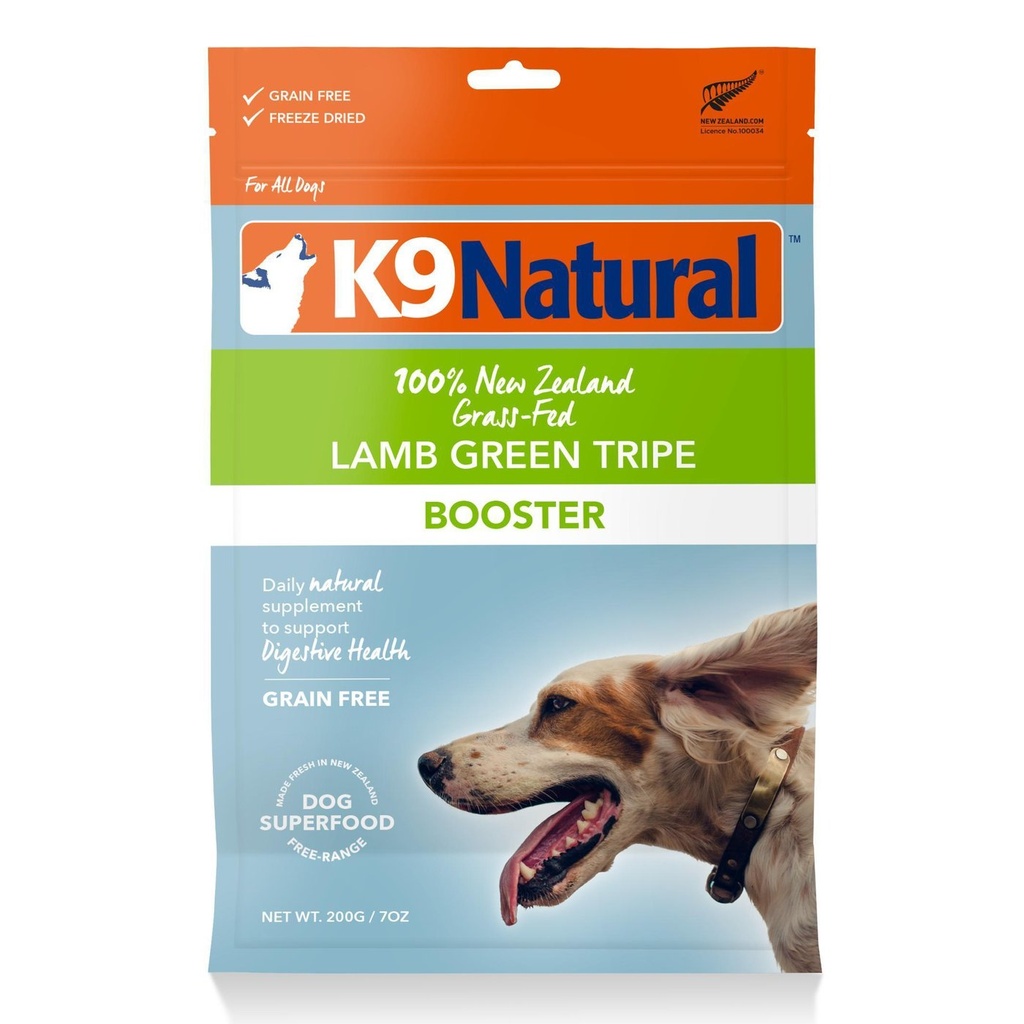 K9 Natural Beef Green Tripe Booster 200g