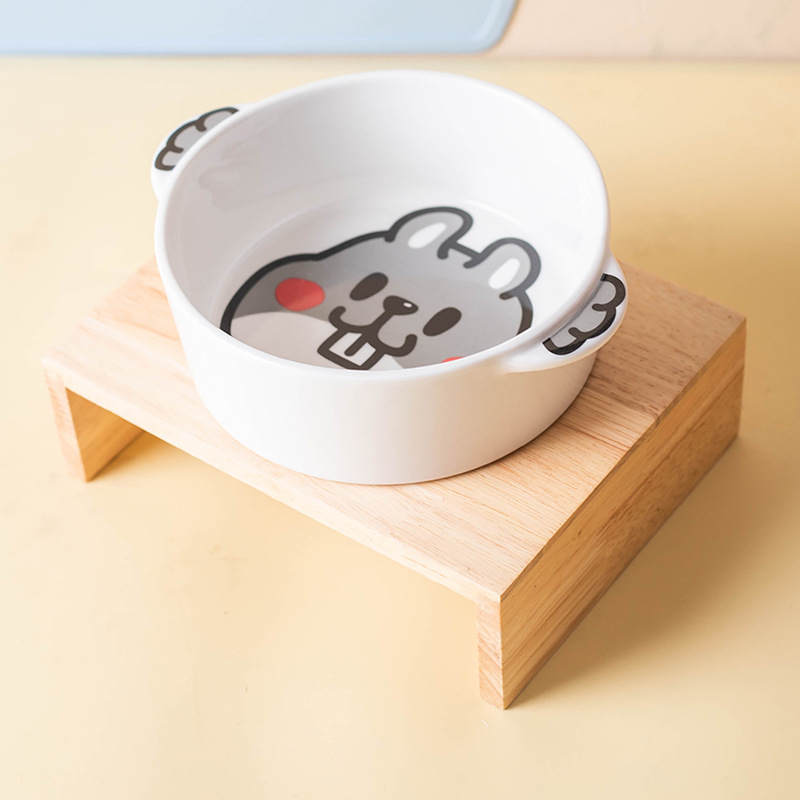 Hamster Ceramic Pet Bowl
