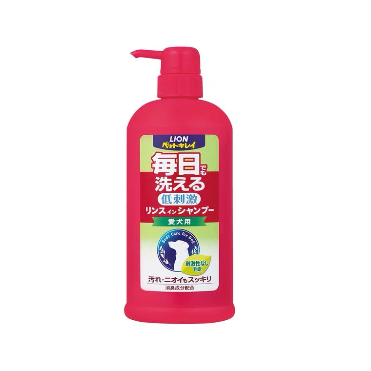 Japan Lion Gentle Daily Shampoo for Dogs 550ml