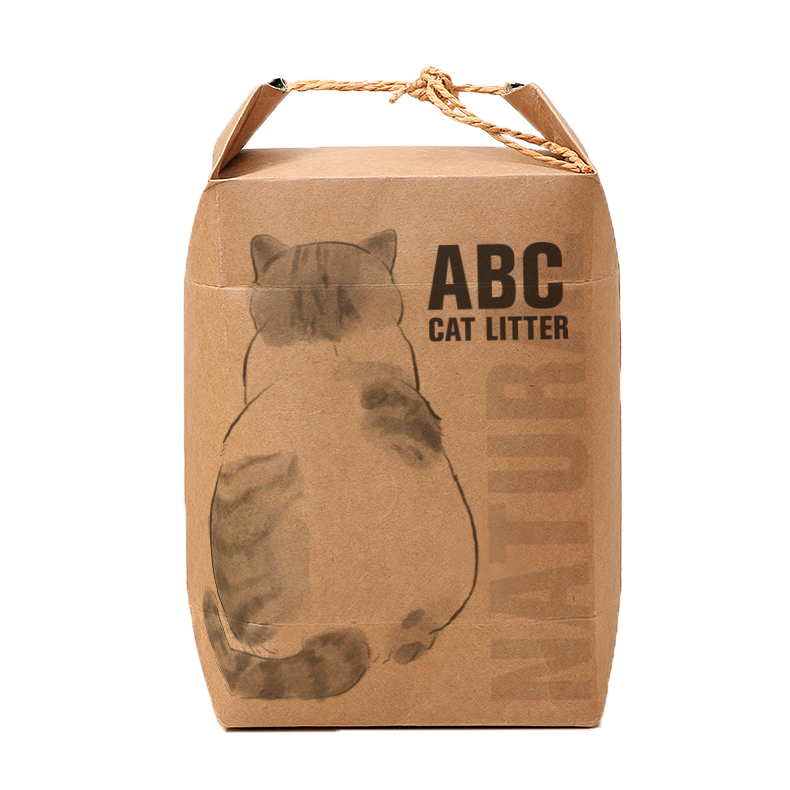 ABC Vegan Cat Litter Natural Scents - Biodegradable, Clumpable, Flushable (2.5KG)
