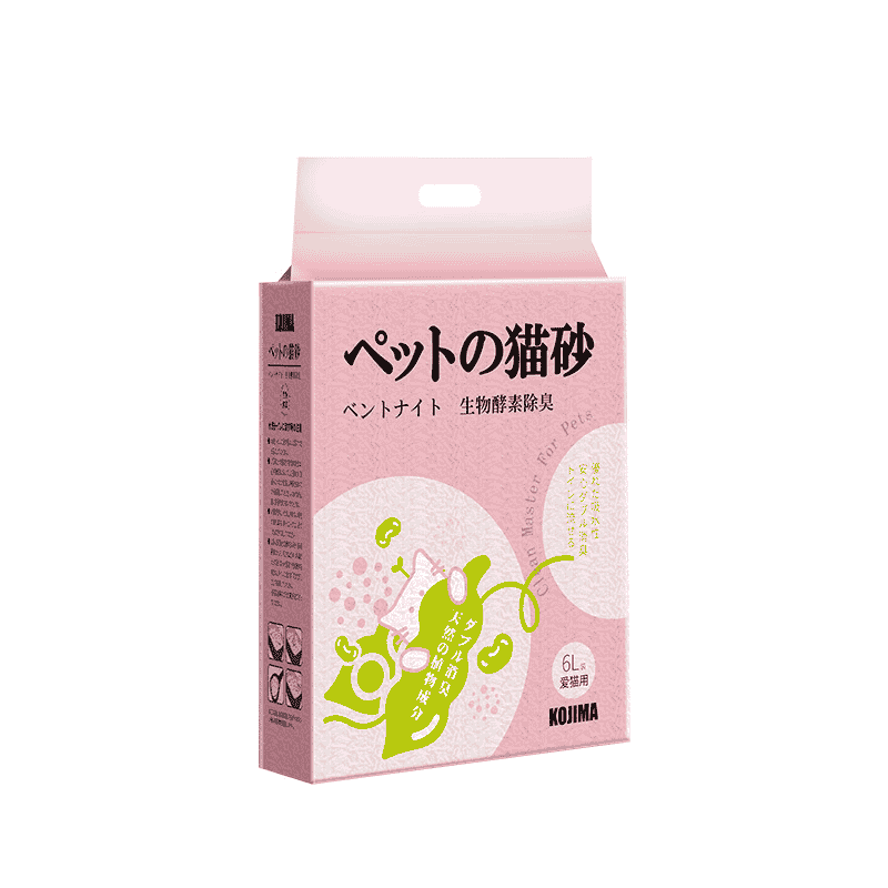 Kojima 4 in 1 Enzyme Cat Litter 2.5kg/6L