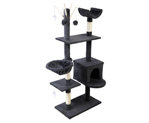 i.Pet Cat Tree 140cm Grey