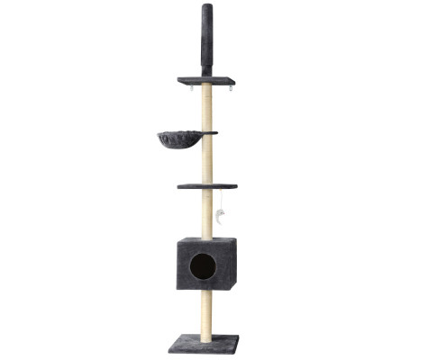 i.Pet Cat Tree 260cm Dark Grey