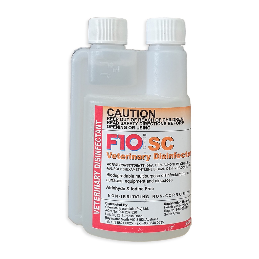 F10 SC Veterinary Disinfectant 200ml